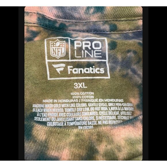 Philadelphia Eagles #1 Dad Tie-Dye Tee - Picture 4 of 4